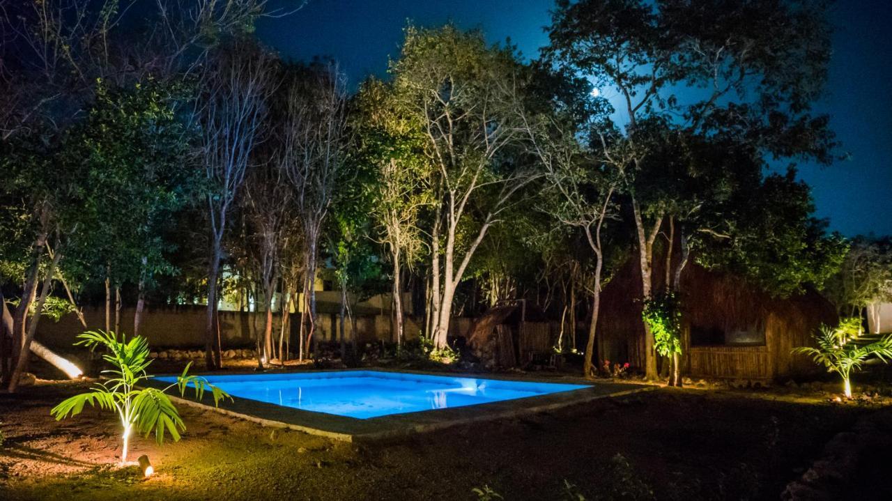 Las Nubes Villa Xpu Ha Bagian luar foto